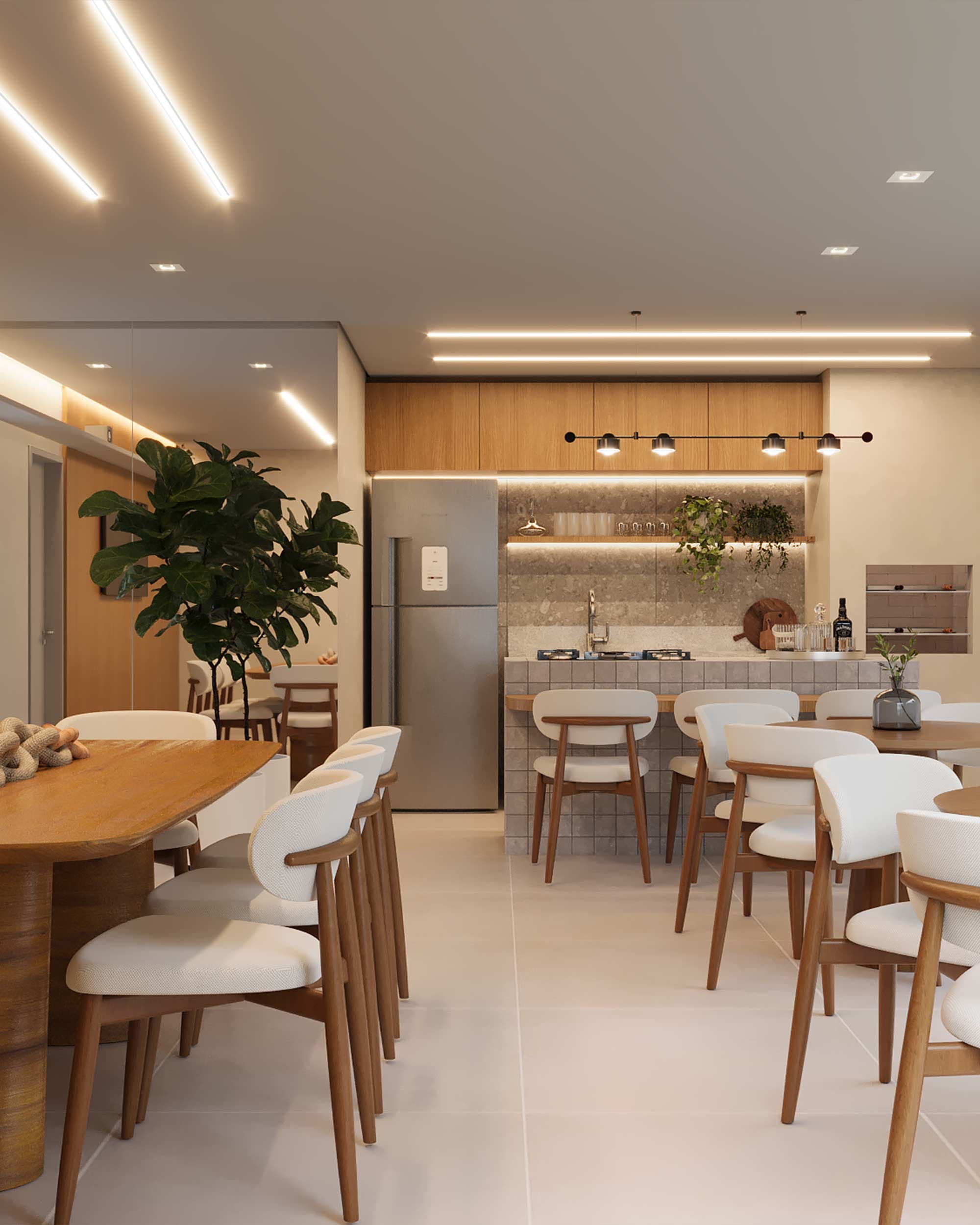 Apartamento no Portão Curitiba com suíte e lazer completo